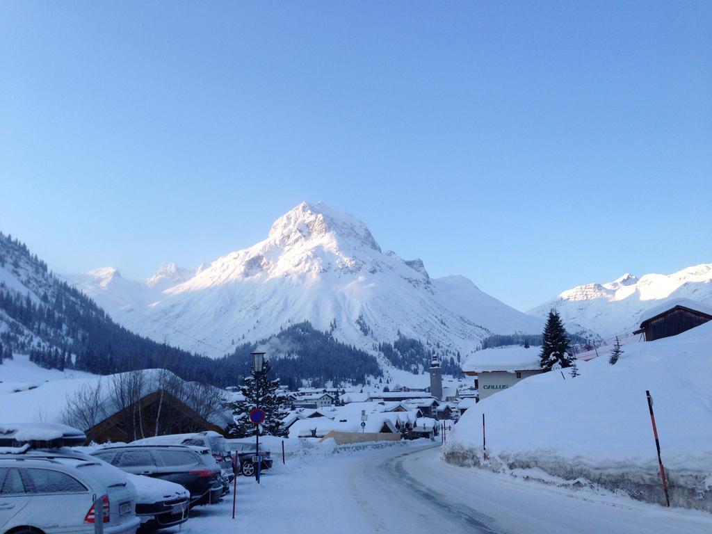 Haus Bergwelt - Appartements Lech am Arlberg Bagian luar foto