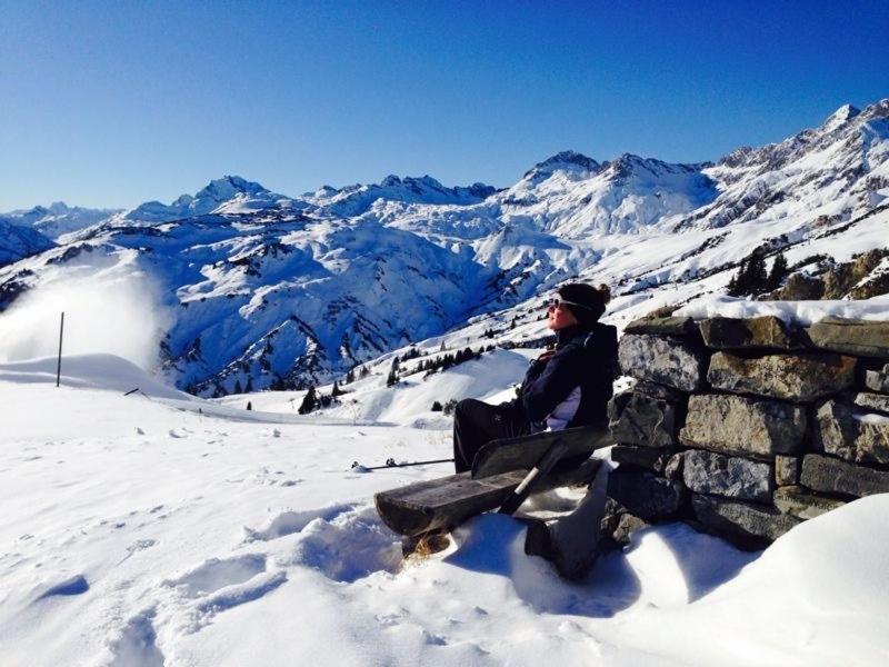 Haus Bergwelt - Appartements Lech am Arlberg Bagian luar foto